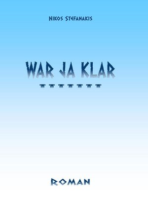 cover image of War ja klar